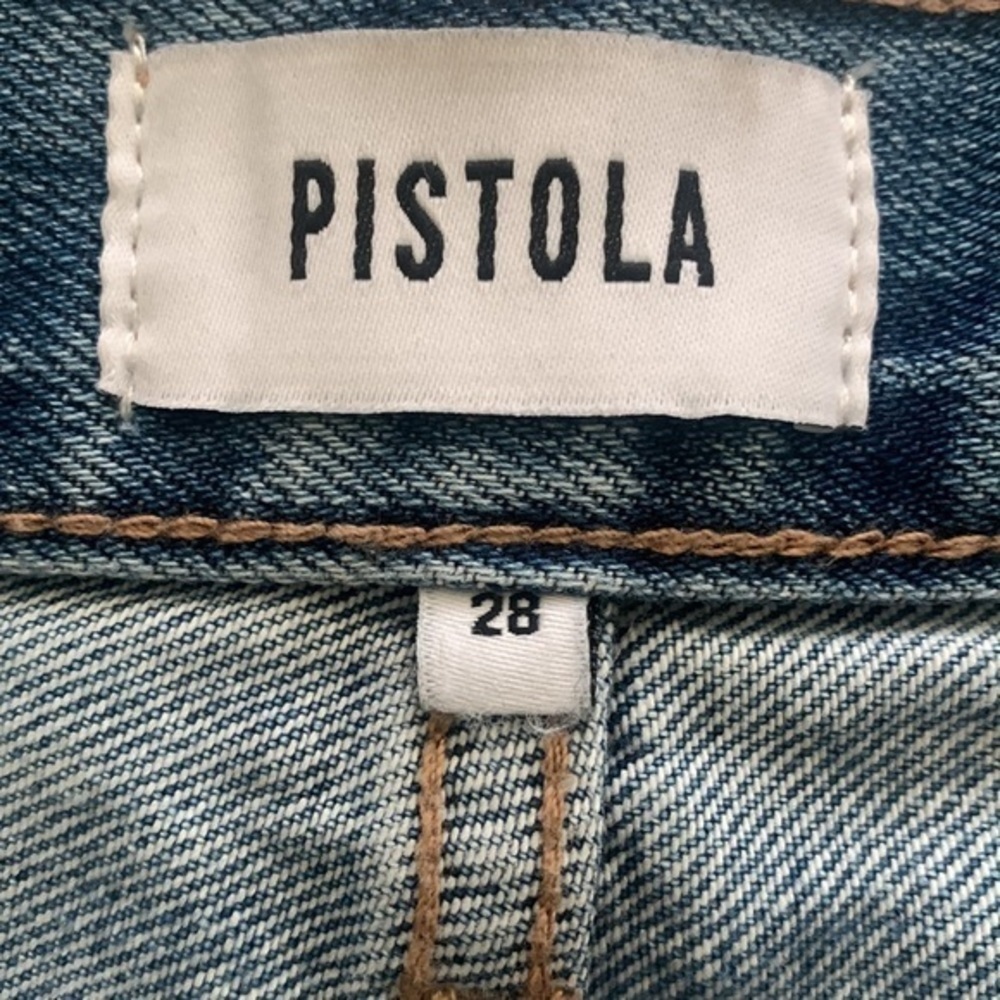 Pistola blue jean The Rumi distressed skirt - Picture 6 of 11